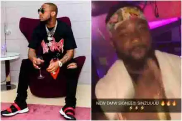 Davido Signs Sauce Kid To DMW